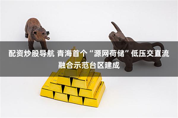 配资炒股导航 青海首个“源网荷储”低压交直流融合示范台区建成